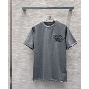 Loewe Women's Regular Fit T-Shirt In Cotton Grey