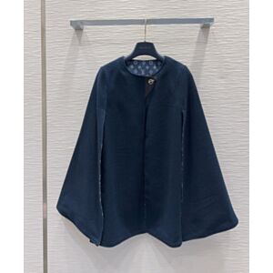 Louis Vuitton Women's Wool Cape Black