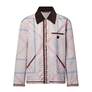 Louis Vuitton Women's Trunk Print Jacket Pink
