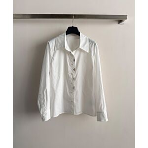 Louis Vuitton Women's Long-Sleeve Button-Down Shirt White