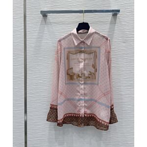 Louis Vuitton Women's Printed Shirt Pink