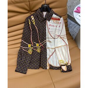 Louis Vuitton Two-Tone Silk Shirt
