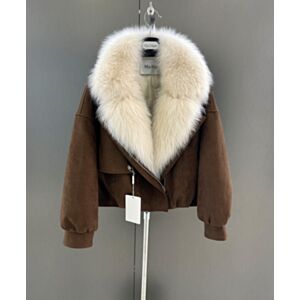 Max Mara Women's Faux Suede And Fur Jacket