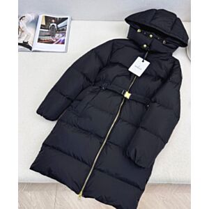 Moncler Women's Briant Hooded Long Down Jacket