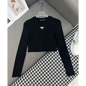 Prada Knitted Cropped Top