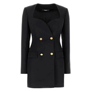 Versace Women's Wool Suit Dress Black