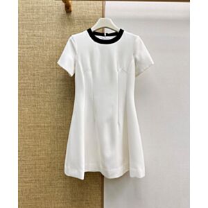 Valentino Women's Garavani Wool And Silk Minidress White