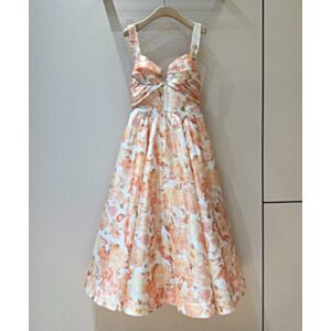 Zimmermann Women's Floral Print Dress Pink