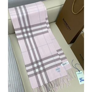 Burberry Classic checkered cashmere scarf