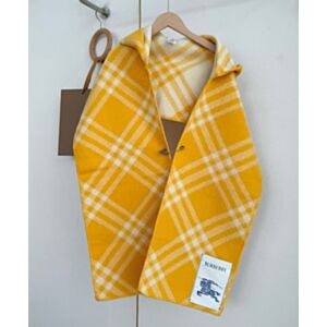Burberry Classic Plaid Hooded Shawl