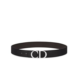 Christian Dior Reversible Belt Strap Black
