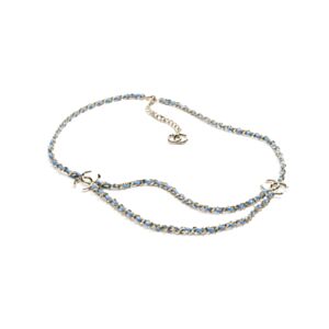 Chanel Chain Belt Blue