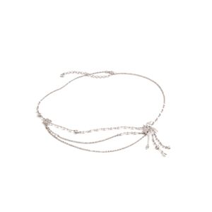 Chanel Chain Belt Silver
