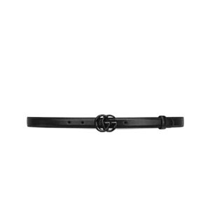Gucci GG Marmont Thin Belt Black