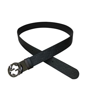 Gucci Reversible Gucci Signature belt Black