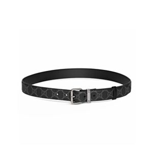 Gucci GG Emblem Belt With Square Buckle Black