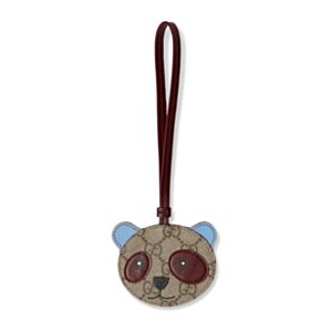 Gucci Panda Head Keychain 821811