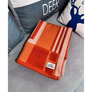 Hermes Avalon Large H LOGO Blanket