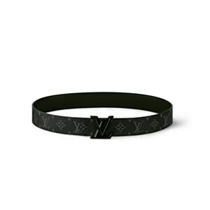 Louis Vuitton LV Initials double-sided belt with buckle 40mm Black