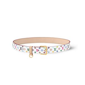 Louis Vuitton LV x TM LV D-ring 30mm Belt White