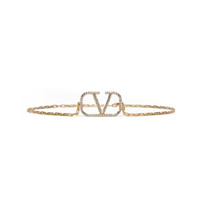 Valentino Garavani Vlogo Leather Belt