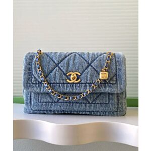 Not for sale: Chanel Washed Denim Flapbag Blue
