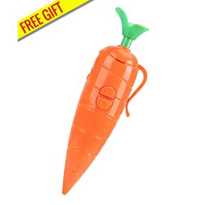 Free Gift: Carrot Recorder Toy Ballpoint Pen Writing Tool