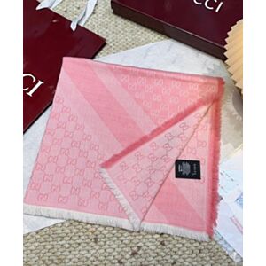 Not for sale: Gucci GG Jacquard Cashmere Scarf Pink