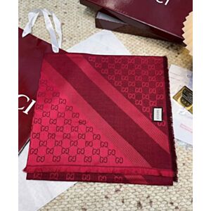 Not for sale: Gucci GG Jacquard Cashmere Scarf Red