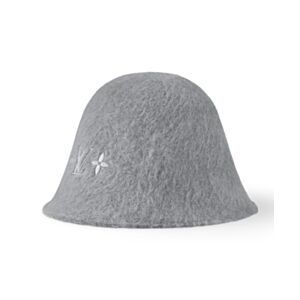 Not for sale: Louis Vuitton LV Fluffy Hat Gray