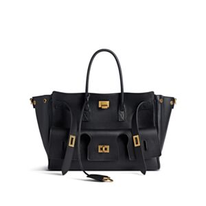 Balenciaga Bel Air Small Carry All Bag Black
