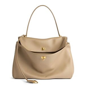 Balenciaga Rodeo Large Handbag Apricot