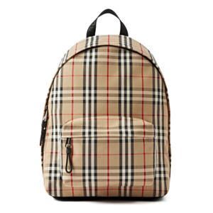 Burberry Check Backpack Apricot