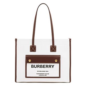 Burberry Large Freya Tote Bag Coffee