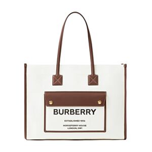 Burberry Small Freya Tote Bag Coffee