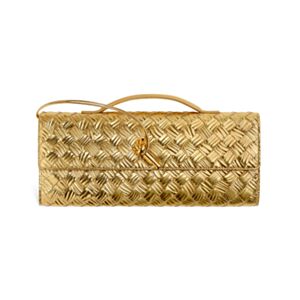 Bottega Veneta Andiamo Clutch 741511 Golden