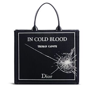 Christian Dior Medium Dior Book Tote With Strap 1BTSH2952 Black