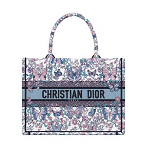 Christian Dior Medium Dior Book Tote M1286 White
