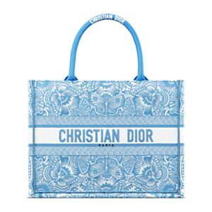 Christian Dior Medium Dior Book Tote M1286 Blue