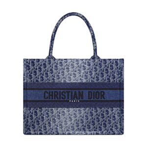 Christian Dior Medium Dior Book Tote Blue