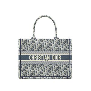 Christian Dior Book Tote Medium Cream