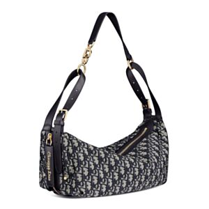 Christian Dior Medium D-Journey Bag M2417 Dark Blue