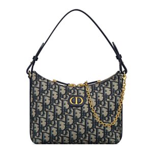 Christian Dior 30 Montaigne Diorling mini chain bag Dark Blue