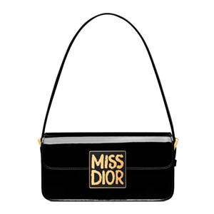 Christian Dior Miss Dior Flap Bag Black