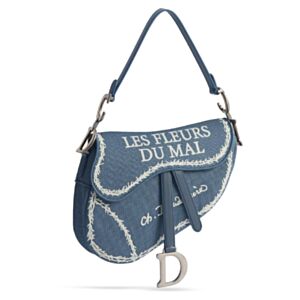 Christian Dior Saddlebag M0469 Blue