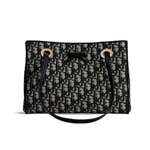 Christian Dior Small Shopping Bag M1410 Dark Blue