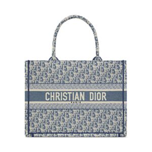 Christian Dior Medium Dior Book Tote Blue