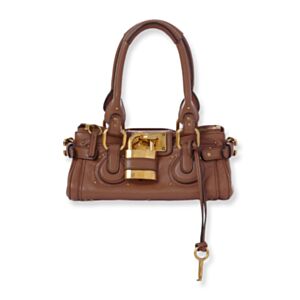 Chloe Small Paddington Bag In Grained Leather