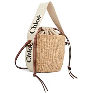 Chloe Small Woody Basket Cream