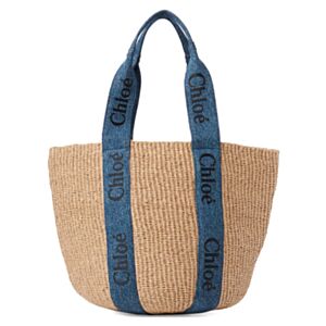 Chloe Large Woody Basket Blue